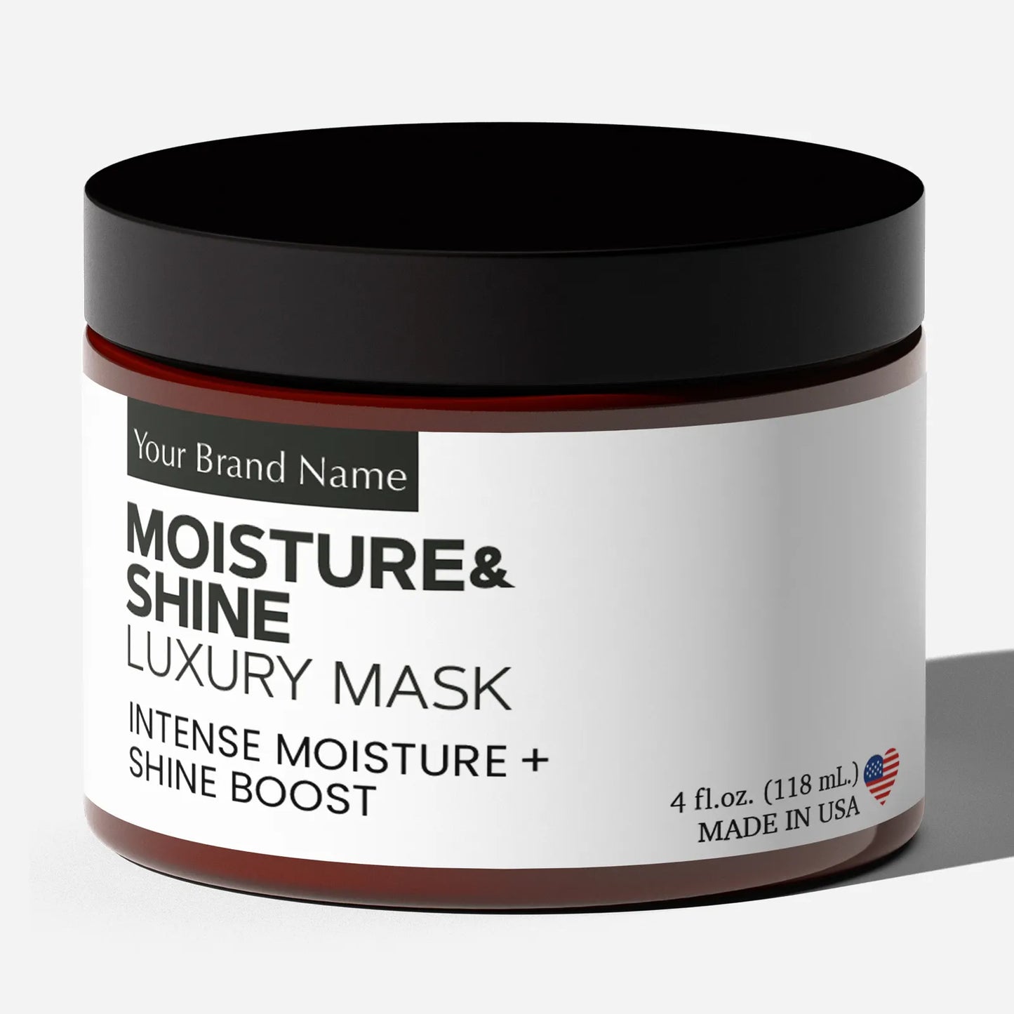 Moisture & Shine Luxury Mask - Weightless Radiance & Silk-Finish Treatment (4 oz)