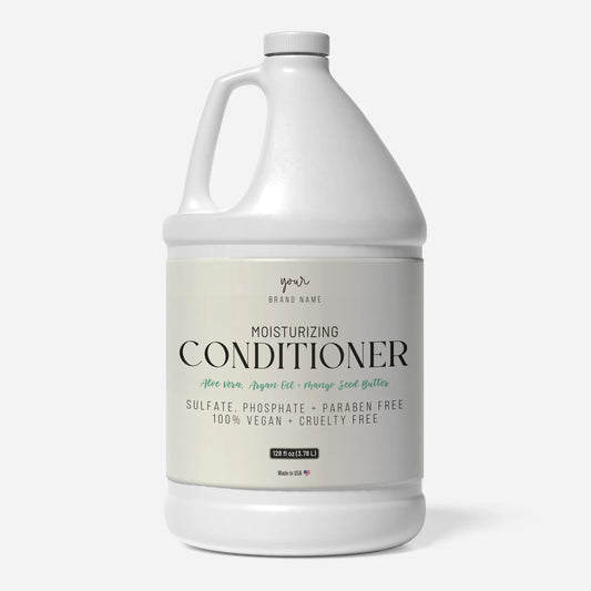 Moisturizing Shampoo - Deep Hydration for Dry & Brittle Hair - Professional Bulk Private Label Size (128 oz / 3.78 L)