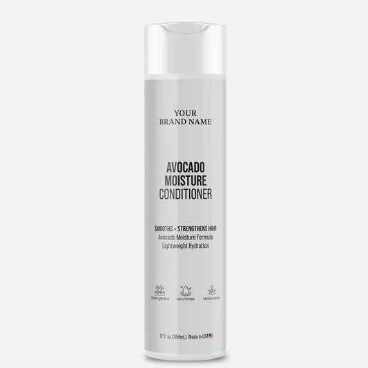 Avocado Moisture Conditioner - Smoothing & Strengthening Hydration Treatment (12 oz)