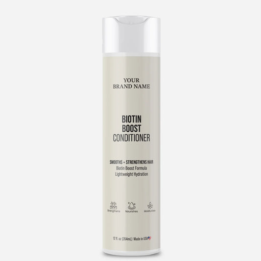 Biotin Boost Conditioner - Strengthening & Thickening Hair Treatment (12 oz)