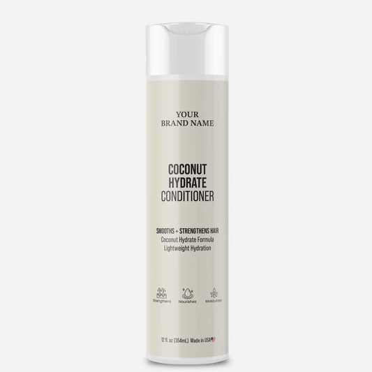 Coconut Hydrate Conditioner - Deep Moisture & Smoothing Daily Treatment (12 oz)
