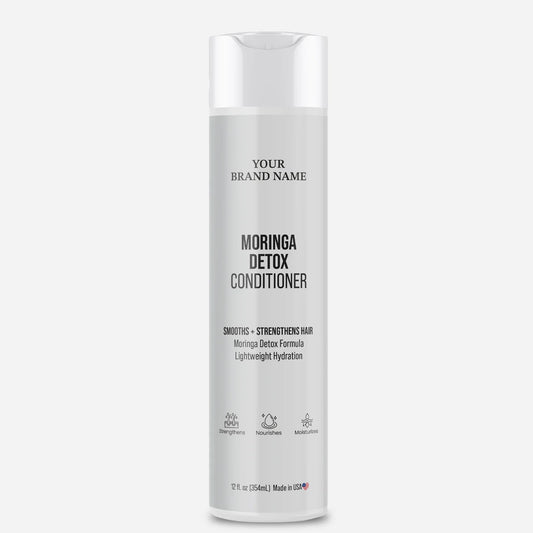 Moringa Detox Conditioner - Purifying & Strengthening Hair Treatment (12 oz)