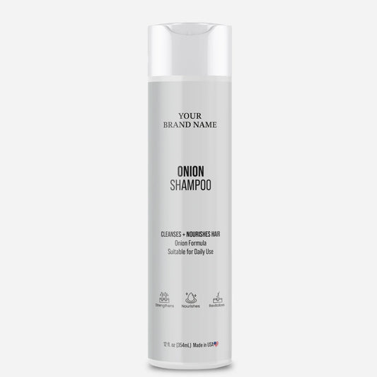 Onion Strengthening Shampoo – Hair Growth Support & Scalp Revitalization (12 oz)