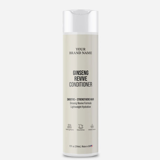 Ginseng Revive Conditioner - Energizing & Strengthening Hair Treatment (12 oz)