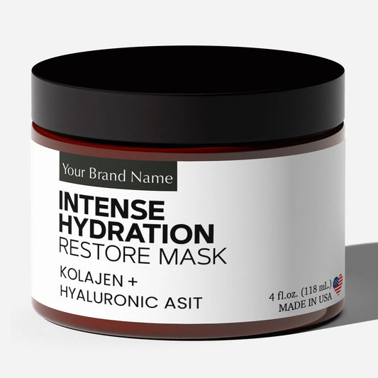 ntense Hydration Restore Mask - Professional Deep Moisture & Revitalization Treatment (4 oz)